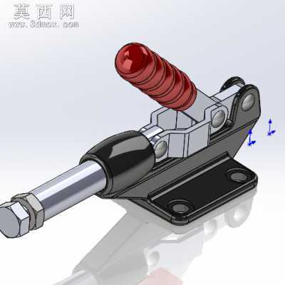 手动夹钳55种 GH系列 3D模型