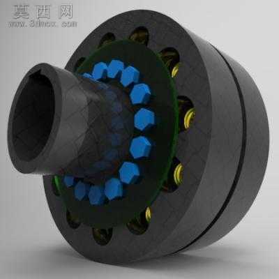 proe传送带减速器 3D模型