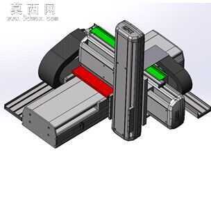 XYZ三轴悬臂式机械手 3D模型