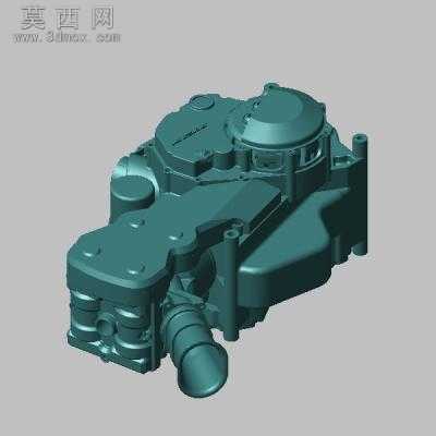 杜卡迪摩托车引擎 3D模型