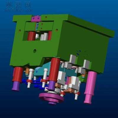 һ�׵�ѹע��ģ�� 3D