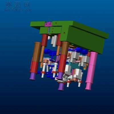 һ�׵�ѹע��ģ�� 3Dģ��
