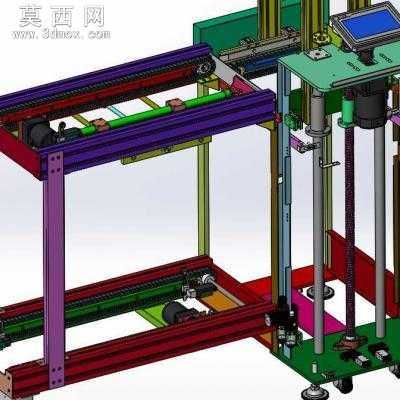 SL-3全自动上板机 3D模型