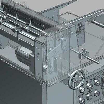 切割机UG设计 3D模型