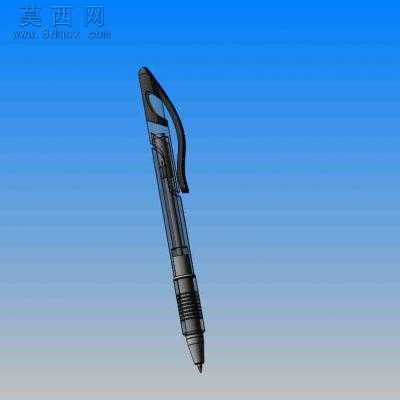 圆珠笔 3D模型