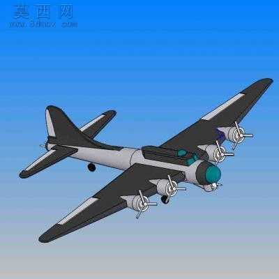B17�����б��ݡ���ը�� 3Dģ��