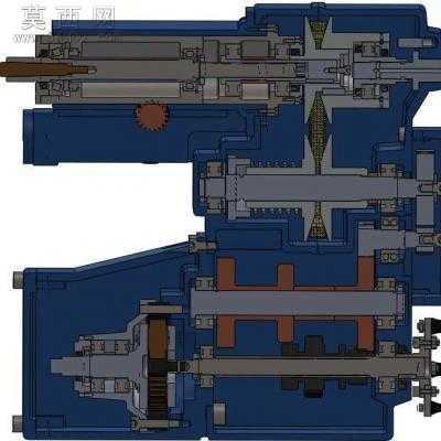 水力机械钻孔机 3D模型