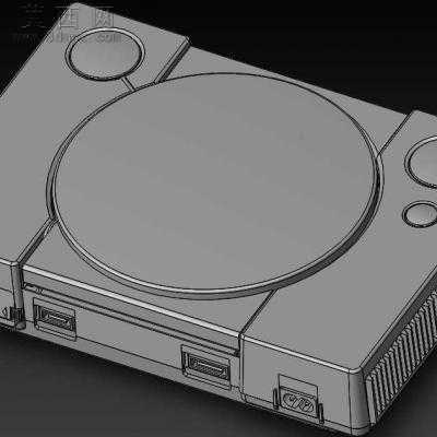游戏机主机 3D模型