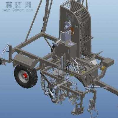 甜菜收获机甜菜收割机 3D模型