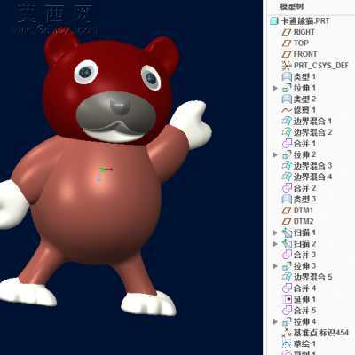 ��ͨ��è 3Dģ��