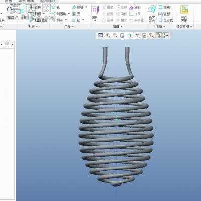 奉献一个节能灯 3D模型