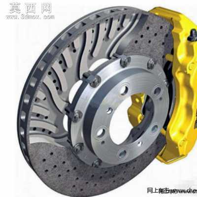 汽车刹车盘、盘式制动轮胎轮毂、制动器、悬架模型集合 3D模型,Sldpr