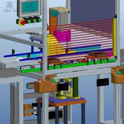 手持式自动锁螺丝机PROE设计 3D模型