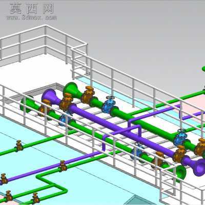 LNG���䴬6000�����״����� 3Dģ��
