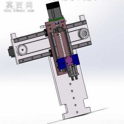 十字滑台机械手XZ轴机械手 3D模型
