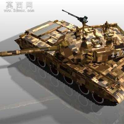 �й� ZTZ99B ��ս̹�� 3Dģ��