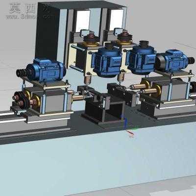 六轴钻床六轴钻孔机 3D模型