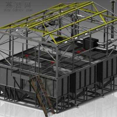 污水处理设备 3D模型