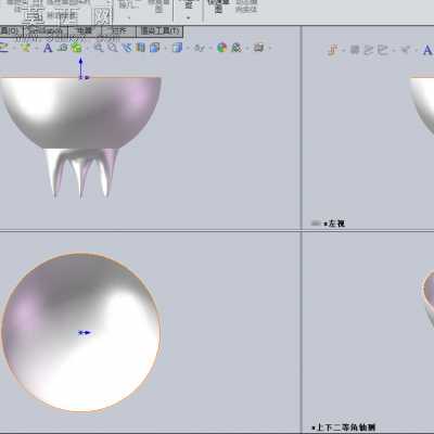 三足金碗 3D模型