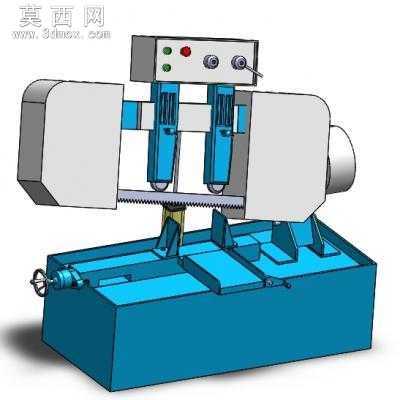 锯床三维模型 3D模型