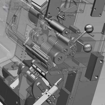 卷胶带机UG设计 3D模型