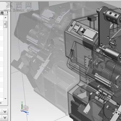卷胶带机UG设计 3D模型