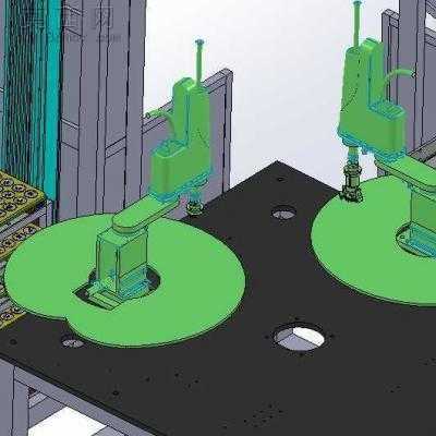 升料机SW设计 3D模型