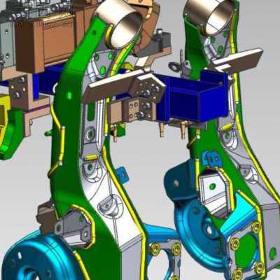 ES165D����������צ��UG��� 3Dģ��
