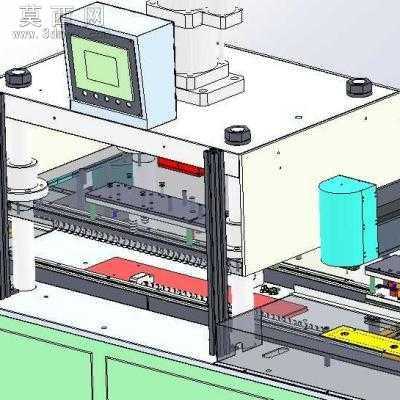 铆柱机 3D模型