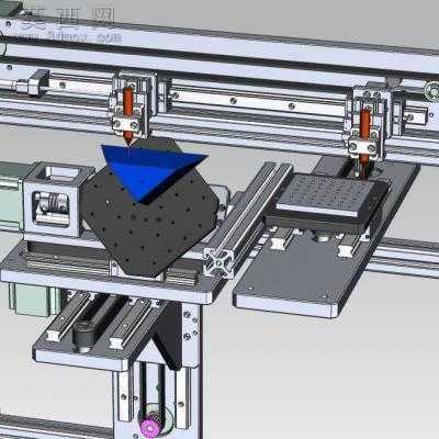 自动涂胶机 3D模型