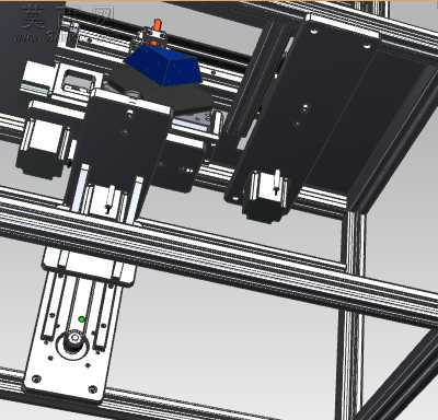 自动涂胶机 3D模型