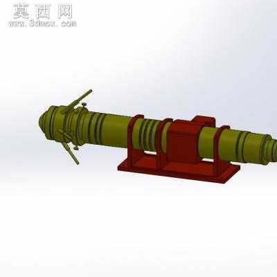 激光切割机切割头 3D模型