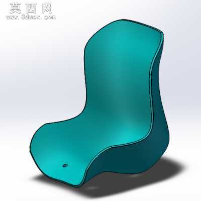 曲面吊椅 3D模型