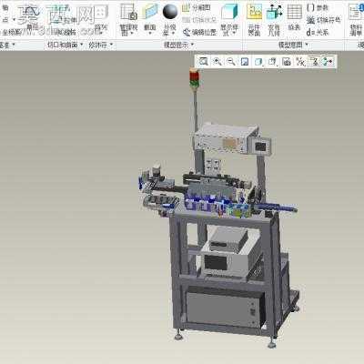 电器检测机 3D模型