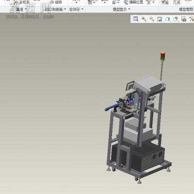 电器检测机 3D模型