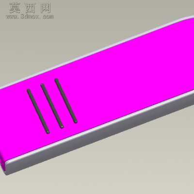 UDISK复杂的U盘 有专利 3D模型