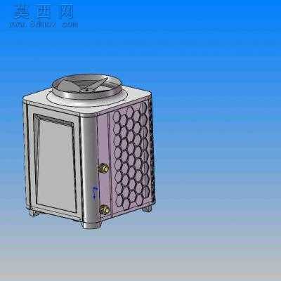 家用中央空调主机 3D模型