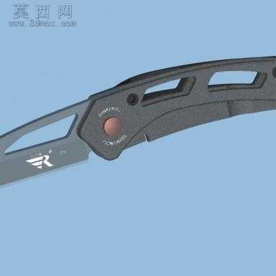 三刃木小刀 3D模型