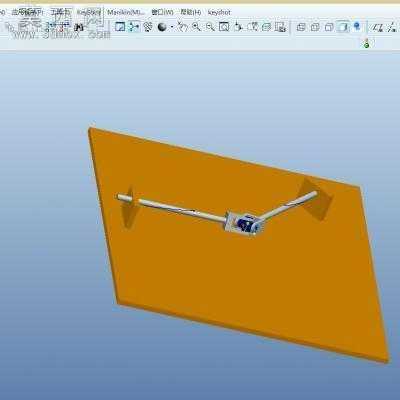 万向节传动机构 3D模型