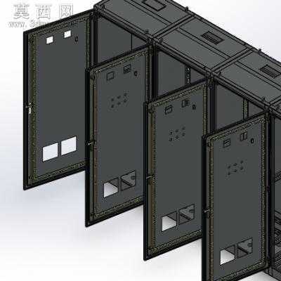 钣金柜子仿威图 3D模型