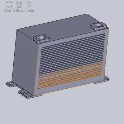 冷却器 3D模型