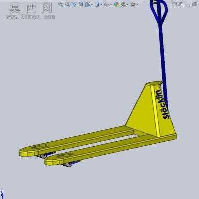 �ֶ�װж�� 3Dģ��