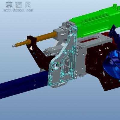 轻量化机器人焊钳 3D模型