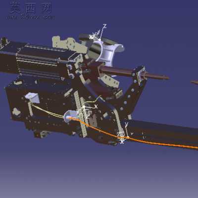 轻量化机器人焊钳 3D模型
