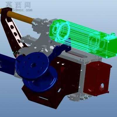 轻量化机器人焊钳 3D模型