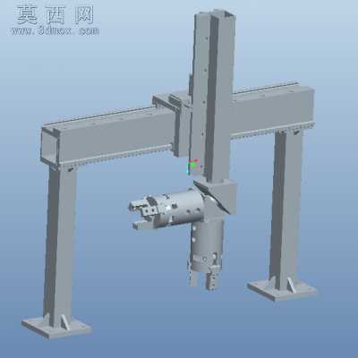 五自由度桁架机器人 3D模型