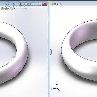 SolidWorks高级放样对比 3D模型