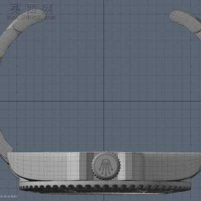 劳力士Deepsea精品手表3D模型 3D模型中望3D,
