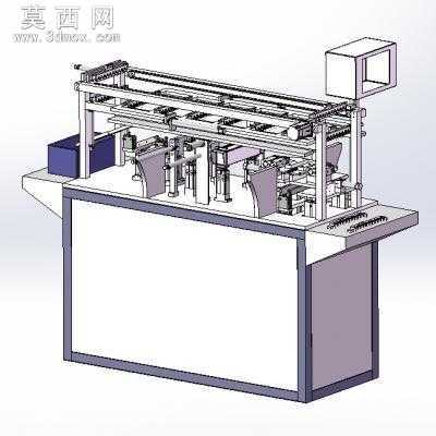 测试浸锡机线圈切脚测试浸脚机 3D模型