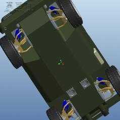 水陆两用汽车 3D模型